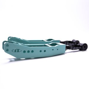 Subaru WRX STI Lower Control Arms - Rear - BLOX Racing - Teal - `08-`23 Subaru WRX STI Lower Control Arms - Rear - BLOX Racing - Teal - `08-`23